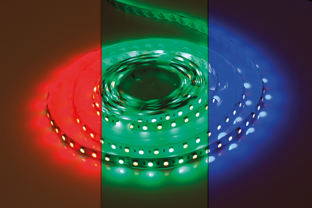 STRIP IP33 50M RGB+W 4000K 24V 12W/M 72LED/M 12MM WIDTH 115 BEAM BAG PACK