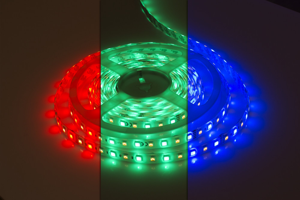 STRIP IP65 5M RGB+W 3000K 24V 12W/M 72LED/M 12MM WIDTH 115 BEAM BAG PACK Recommended Driver ILDRCVA047 or IP67 Driver available