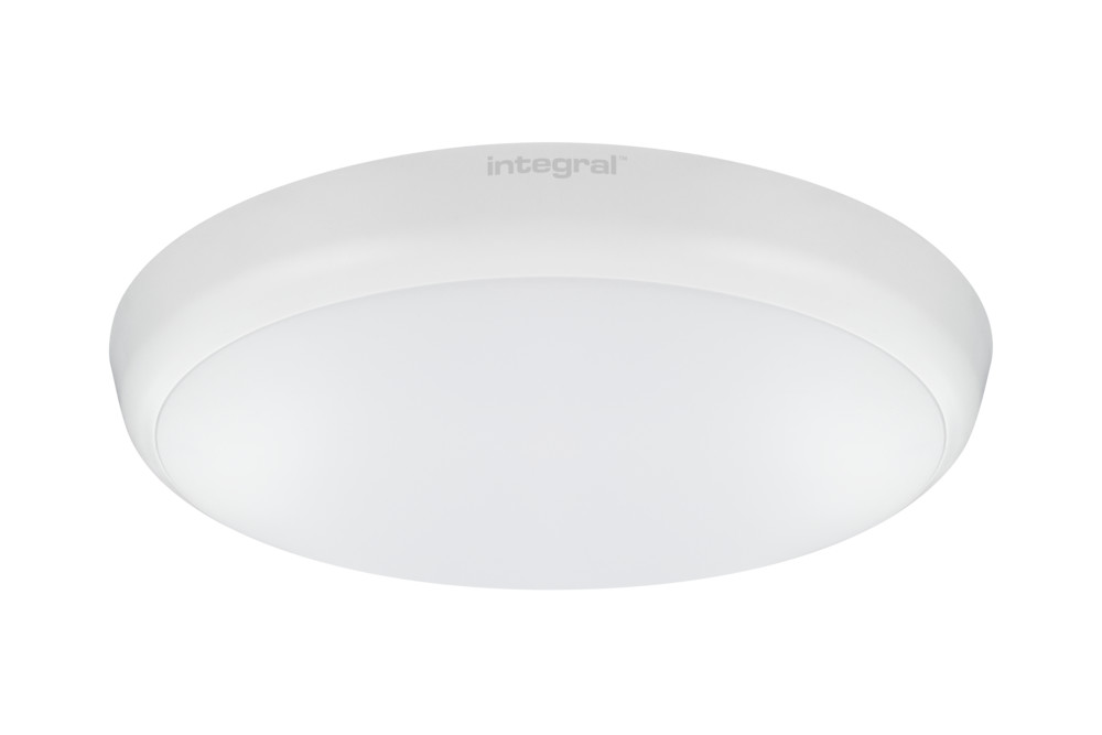 SLIMLINE CEILING/WALL LIGHT EMERGENCY 3HR 250MM DIA IP54 1056LM 12W 4000K IK10 120 BEAM NON-DIMM WHITE 88LM/W