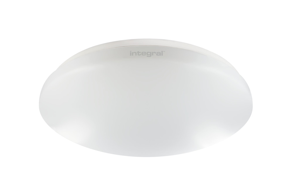 VALUE+ CEILING/WALL LIGHT 250MM DIA IP44 700LM 10W 3000K 100 BEAM NON-DIMM 70LM/W