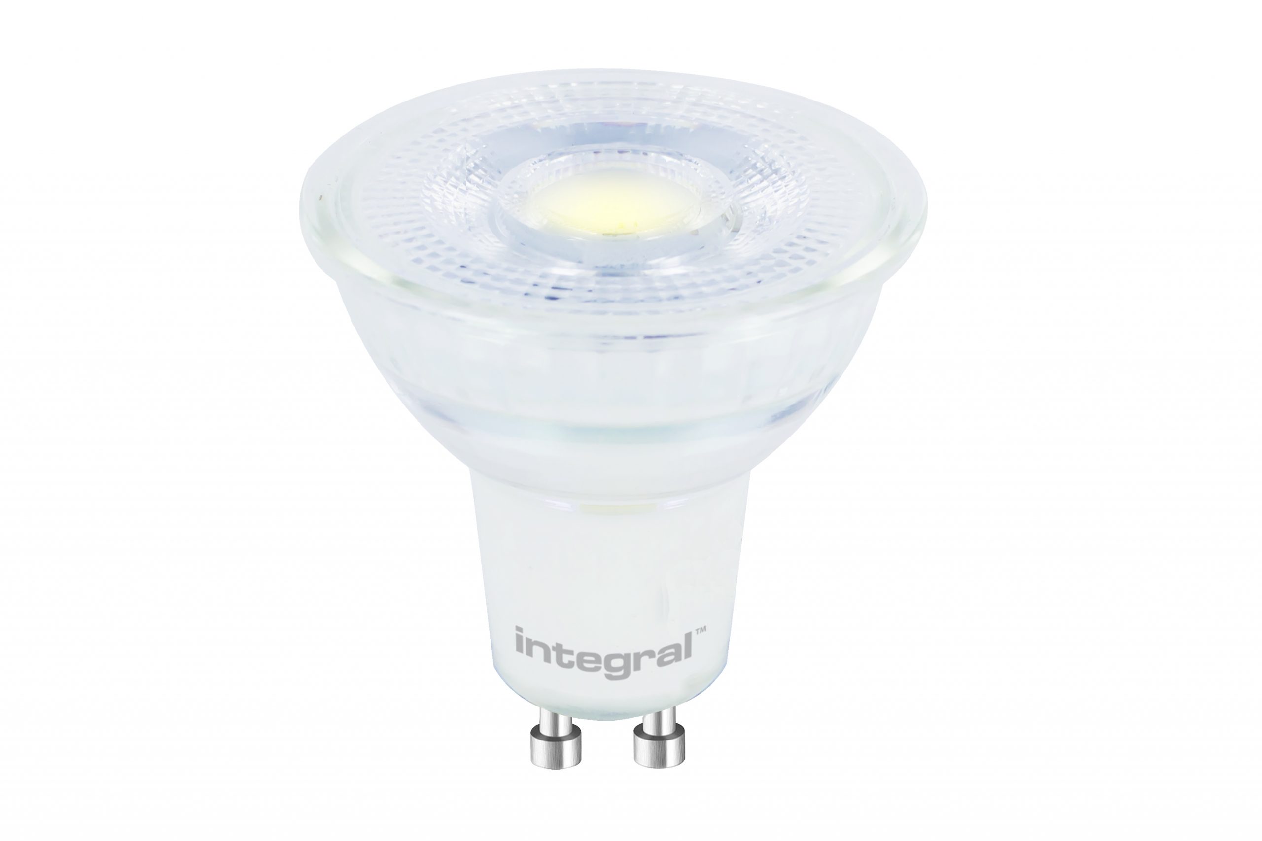 GLASS GU10 BULB 450LM 5.6W 4000K DIMMABLE 36 BEAM