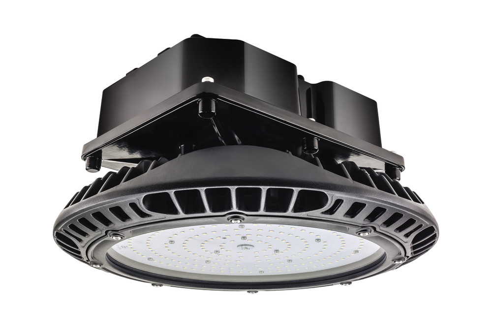100W TOUGHSHELL CIRCULAR HIGH BAY 1PK IP44 13000LM 4000K 60 BEAM 1-10V DIMMABLE EMERGENCY